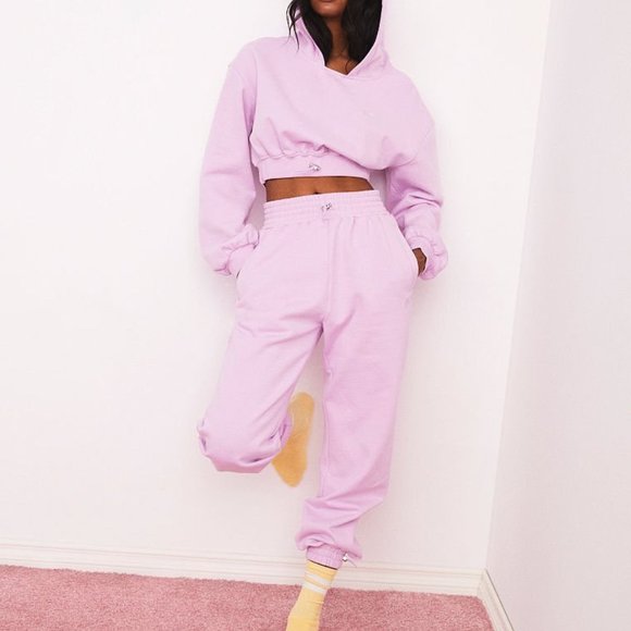 For Love And Lemons Pants - For Love & Lemons XS Josie Sweats Set Pants Top